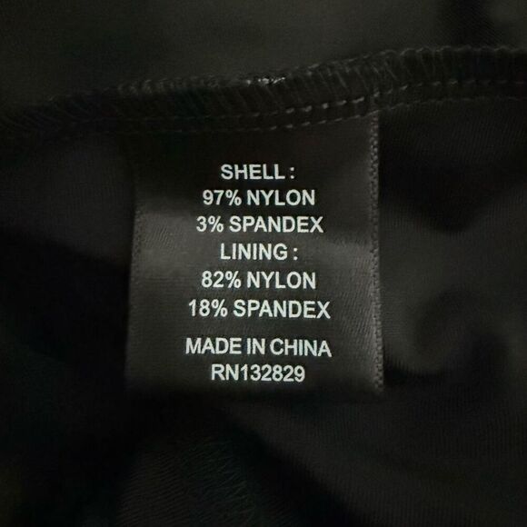 NBD x REVOLVE | Las Olas Long Sleeve Mini Dress Ruched Sheer Black Stretch | XL - Picture 11 of 12